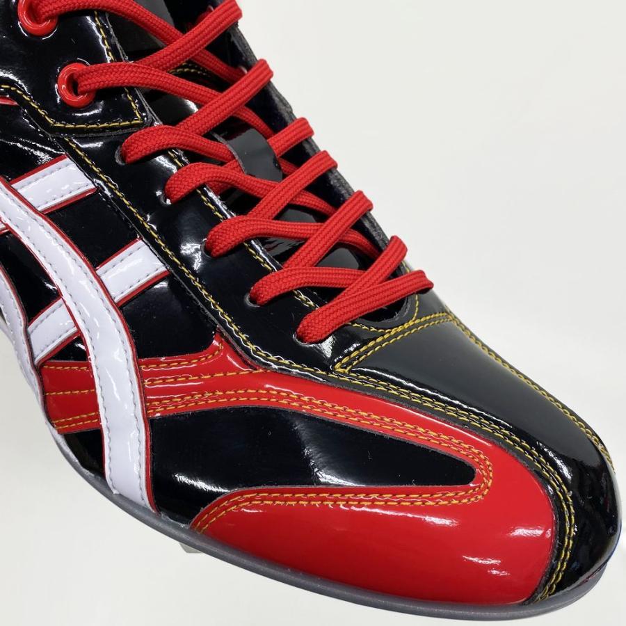 ASICS 【サイズ交換送料無料】ブラック×レッド アシックス 野球 ASICS 【サイズ交換送料無料】ブラック×レッド アシックス 野球