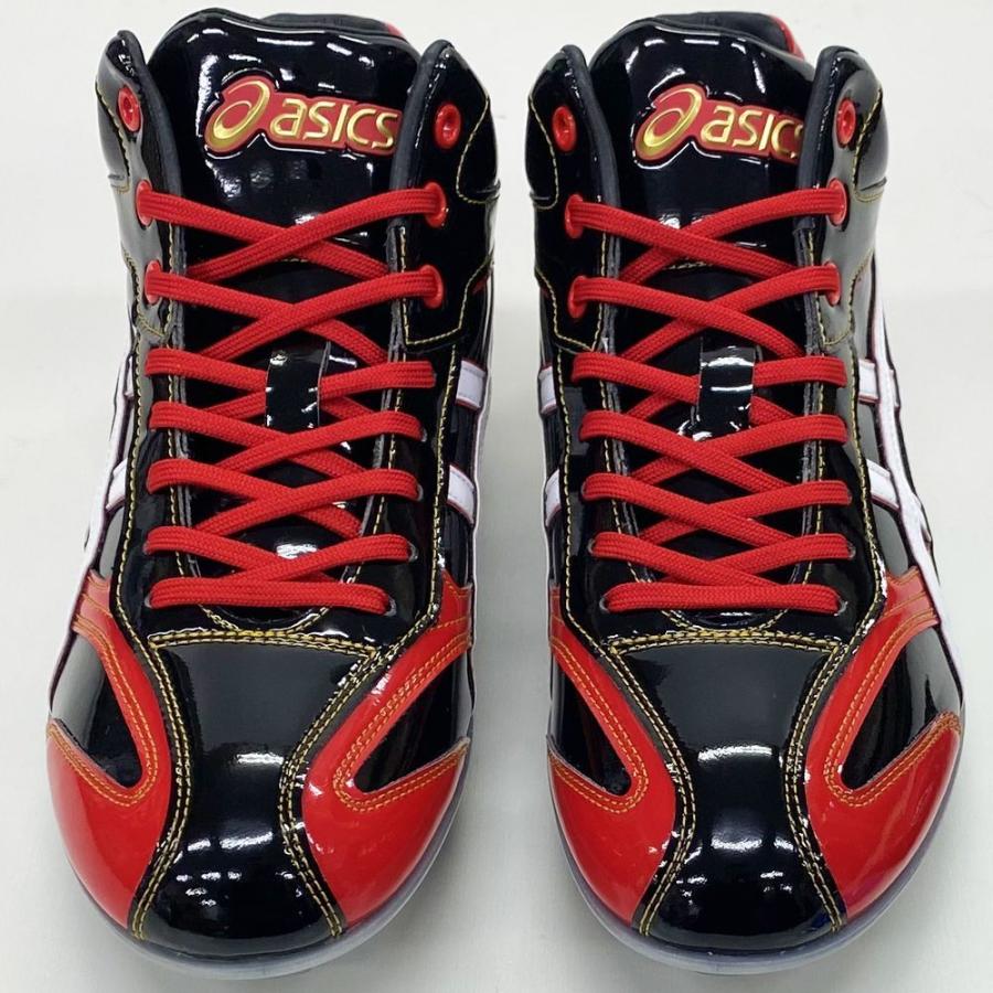 ASICS 【サイズ交換送料無料】ブラック×レッド アシックス 野球 ASICS 【サイズ交換送料無料】ブラック×レッド アシックス 野球