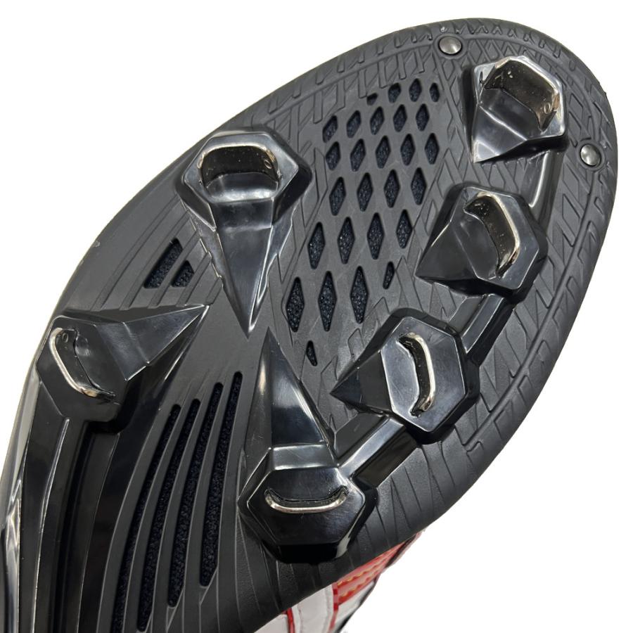 ASICS 【サイズ交換送料無料】ブラック×レッド アシックス 野球