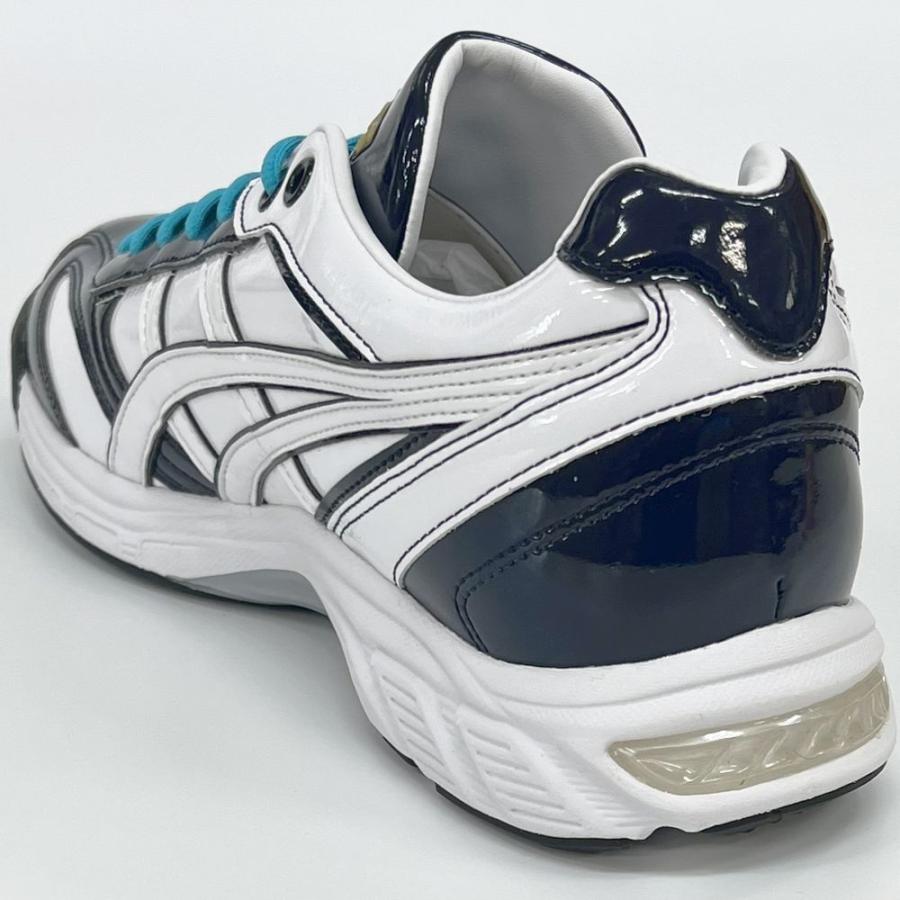 asics トレーニングシューズ ネイビー/ホワイト ASICS 【サイズ交換送料無料】ネイビー×ホワイト アシックス