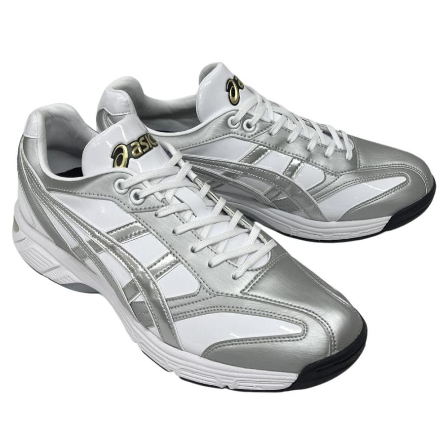 アシックス　オーダー　アップシューズ ASICS 【サイズ交換送料無料】ホワイト×シルバー アシックス