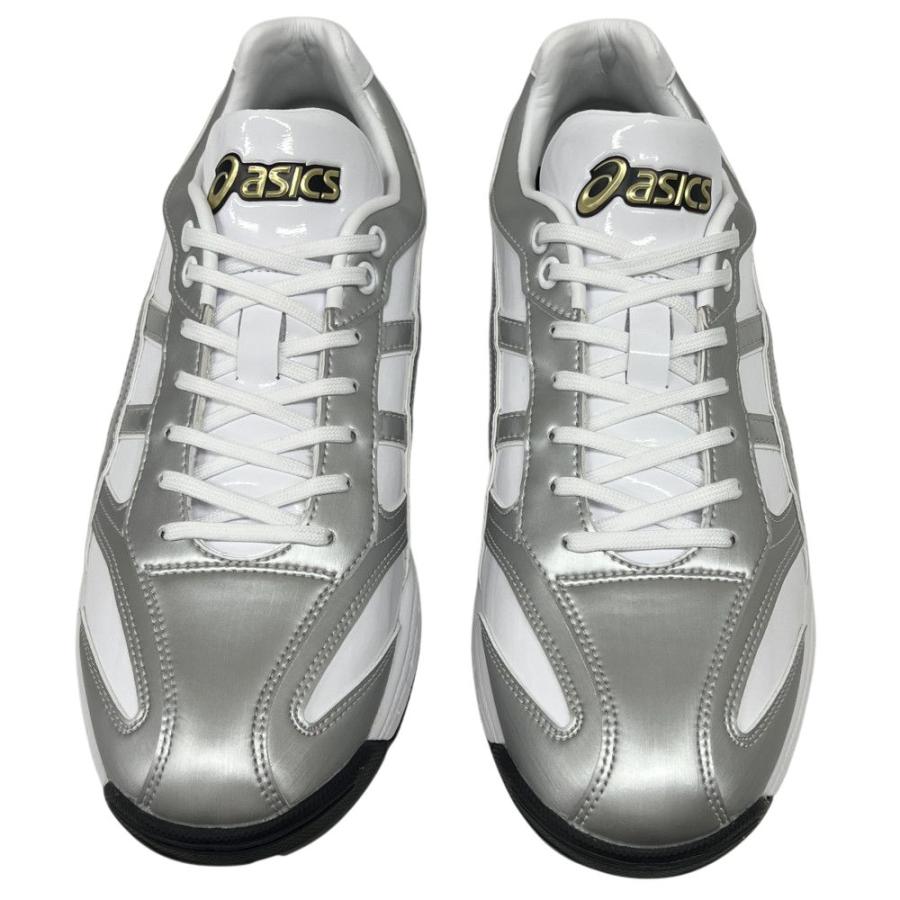 ASICS 【サイズ交換送料無料】ホワイト×シルバー アシックス
