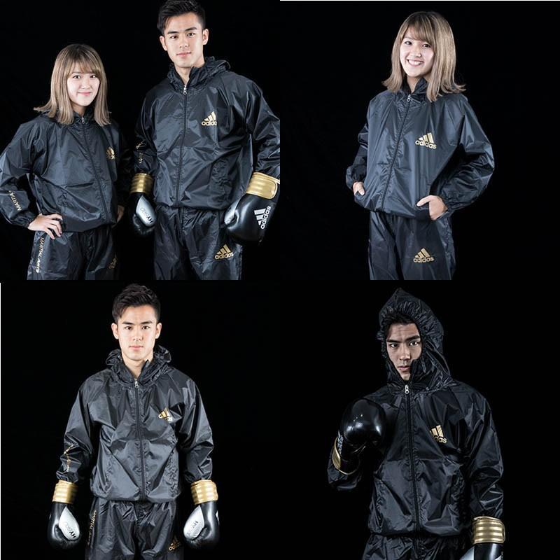 adidas（アディダス） S、Mサイズのみ 柔道/空手 フルジップ減量衣上下