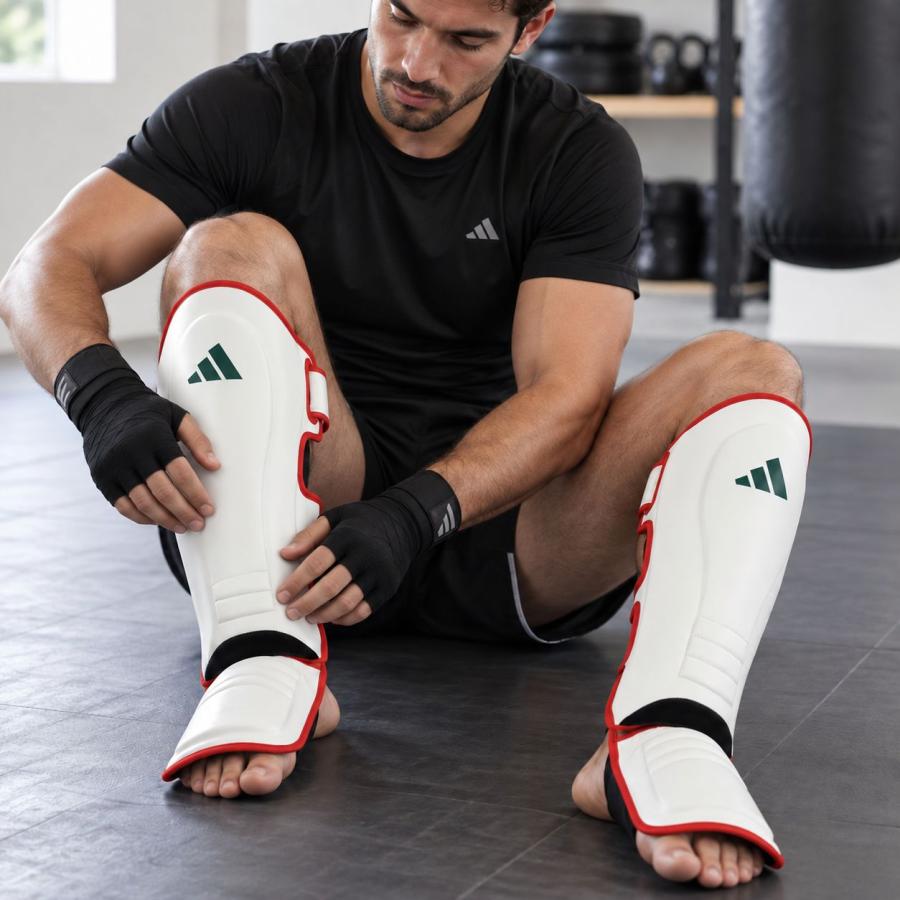 adidas（アディダス） 空手 超軽量レガース プロテクター キック