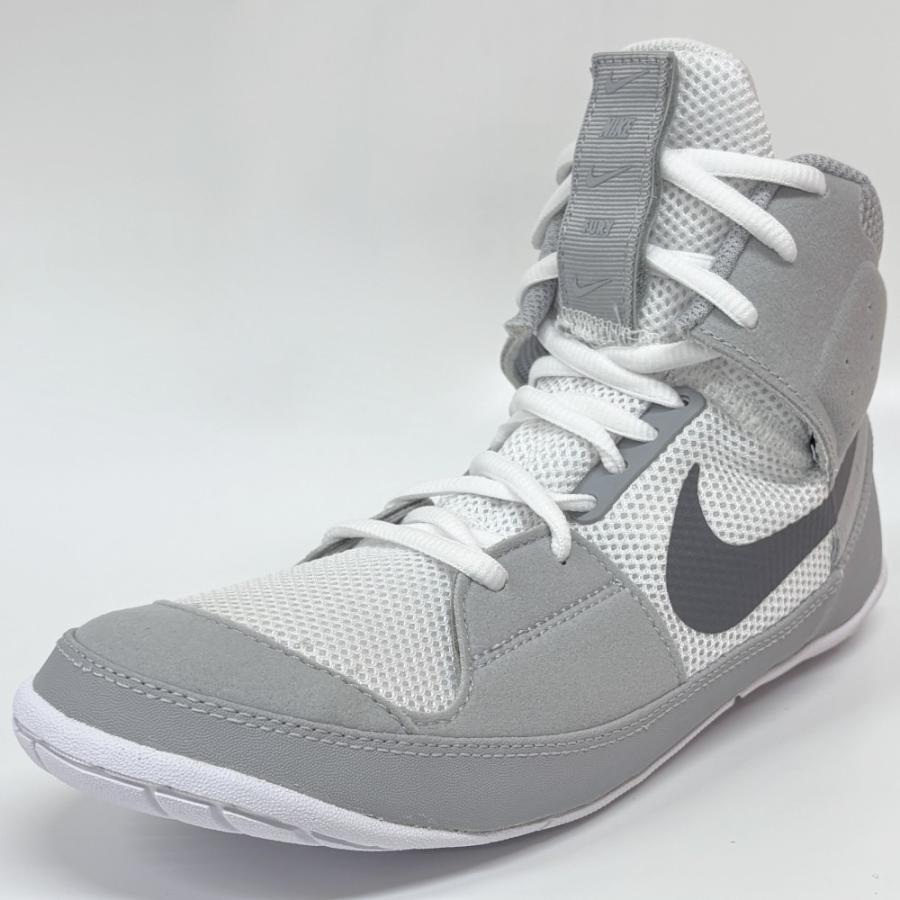 レスリングシューズ フーリー FURY ホワイト×グレー NIKE AO2416Z-101