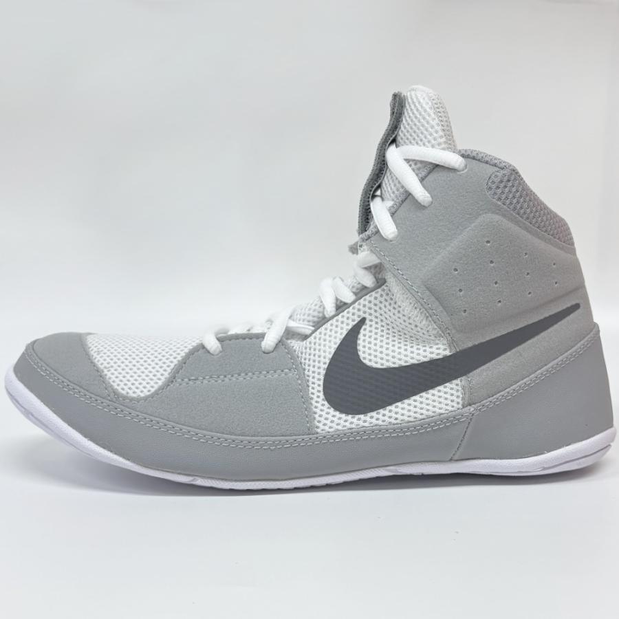 ナイキ レスリングシューズ フーリー FURY ホワイト×グレー NIKE