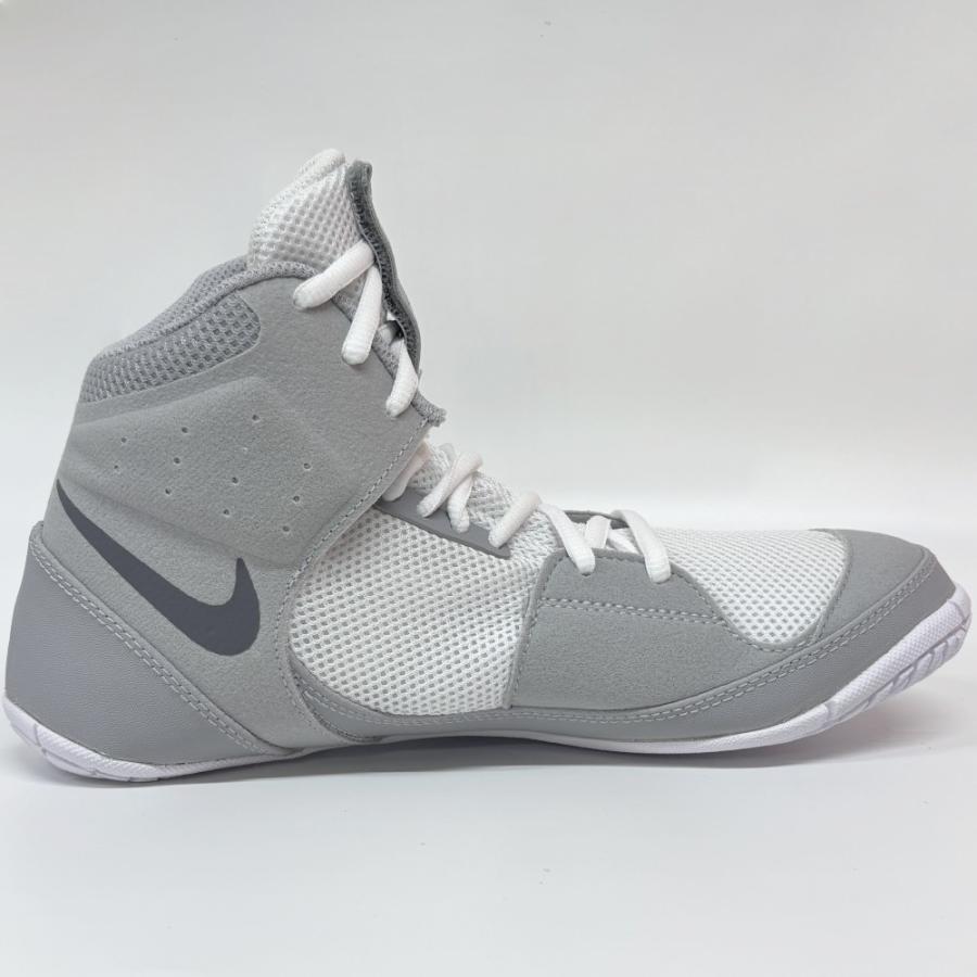 レスリングシューズ フーリー FURY ホワイト×グレー NIKE AO2416Z-101