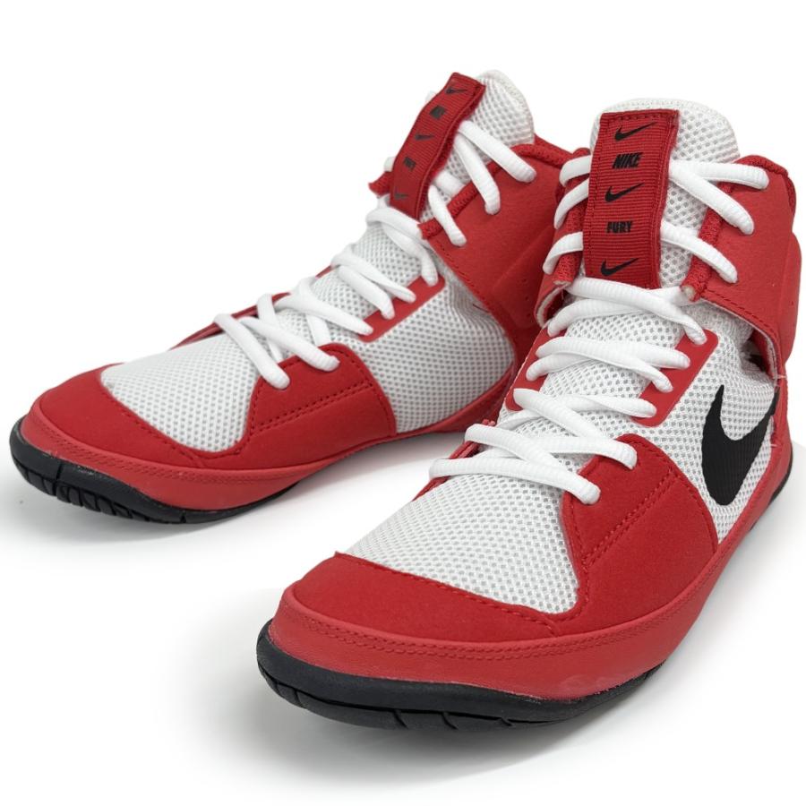 24cmのみ ナイキ レスリングシューズ フーリー FURY レッド NIKE