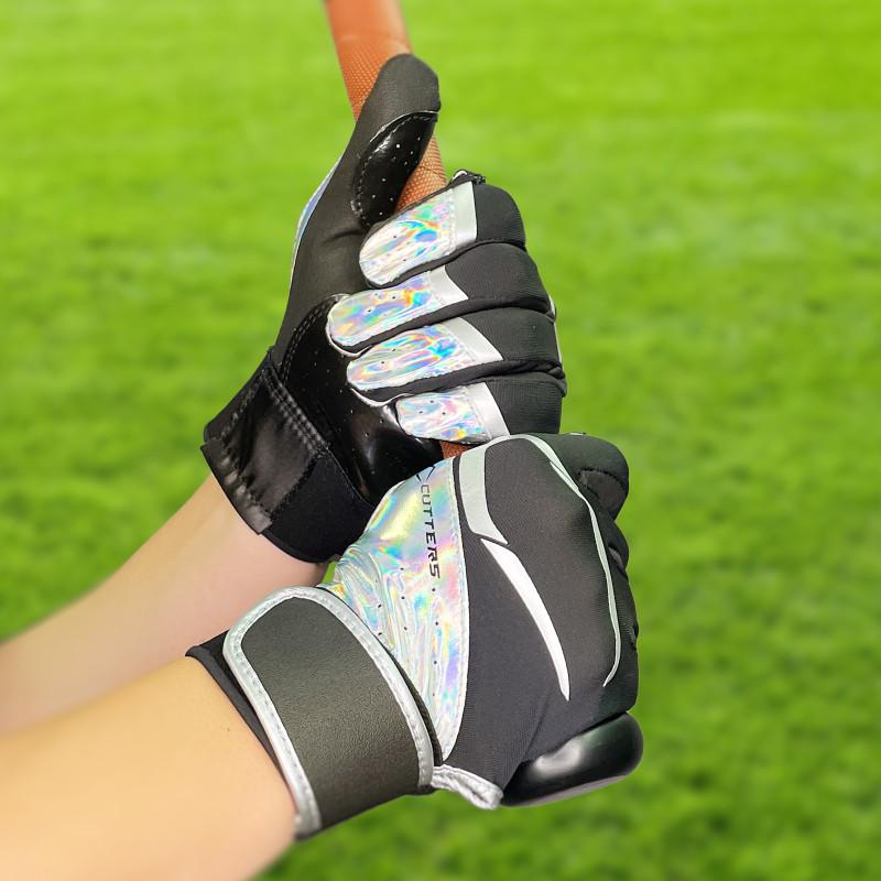 カッターズ 野球 バッティンググローブ/手袋 パワーコントロール3.0 C-TACK B442 B442S ホワイト、ブラックは高校野球ルール対応モデル | CUTTERS | 13