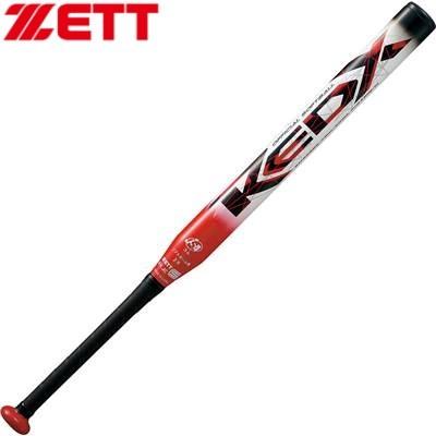 ゼット ソフトボール 金属バット 2号ゴム用 レッドX 超々