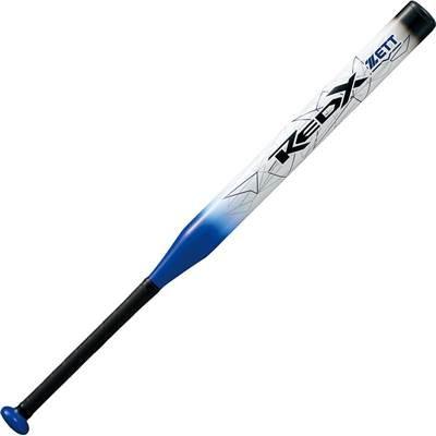 ゼット（ZETT） ソフトボール 金属バット 2号ゴム用 レッドX 超々