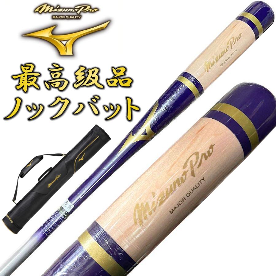 MIZUNO（ミズノ） 【3本入れバットケース付き】パープル×シルバー