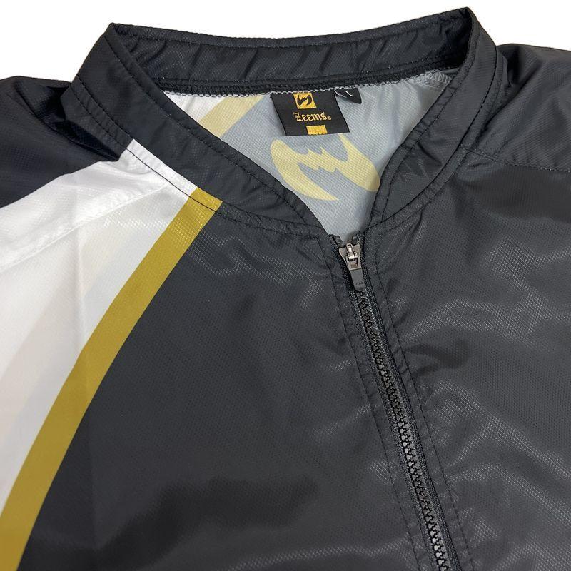 Mサイズのみ ジームス 野球 ハーフジップ半袖ウインドシャツ ピステ 半袖 ウインドシャツ ハーフジップ HZ ハーフZIP Zeems BP9 | Zeems | 09