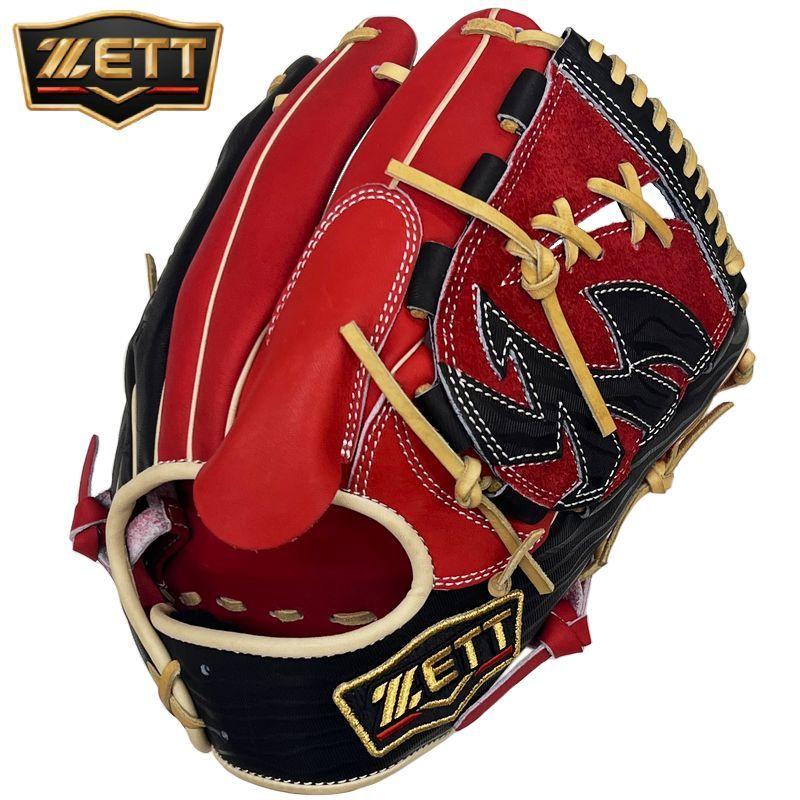新品未使用 ZETT PROSTATUS 軟式投手用サイズ４ BRGB32201 ゼット（ZETT） プロステイタス 野球 軟式グラブ グローブ 投手用 限定