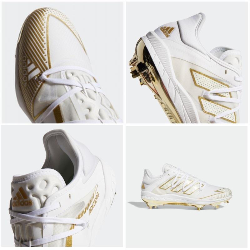 adidas（アディダス） 野球 埋込金具スパイク 金属歯 樹脂底