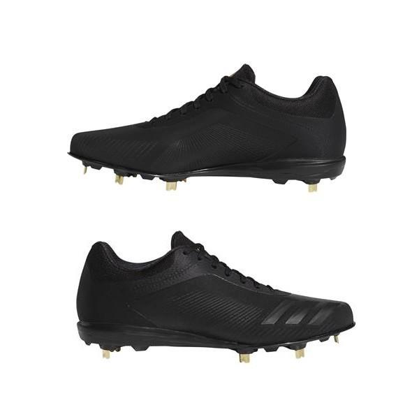 adidas アディダス 野球 埋込金具スパイク 金属歯 樹脂底