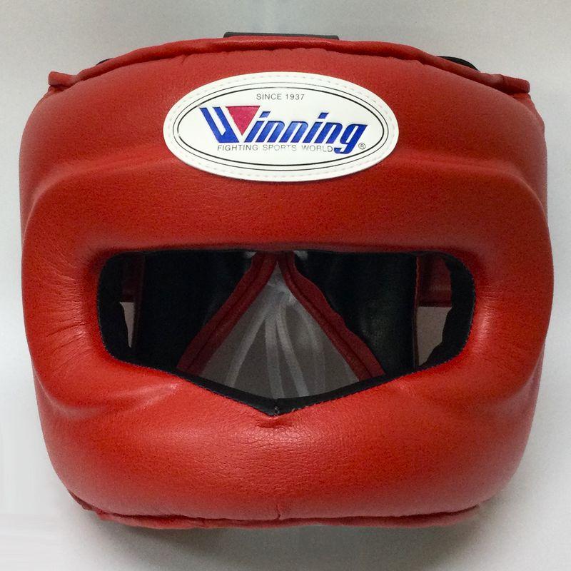 Winning ウイニング ボクシング ヘッドギア ヘッドガード フルフェイス 軽量タイプ ウイニング 赤 青 黒 白 FG5000 |  | 08