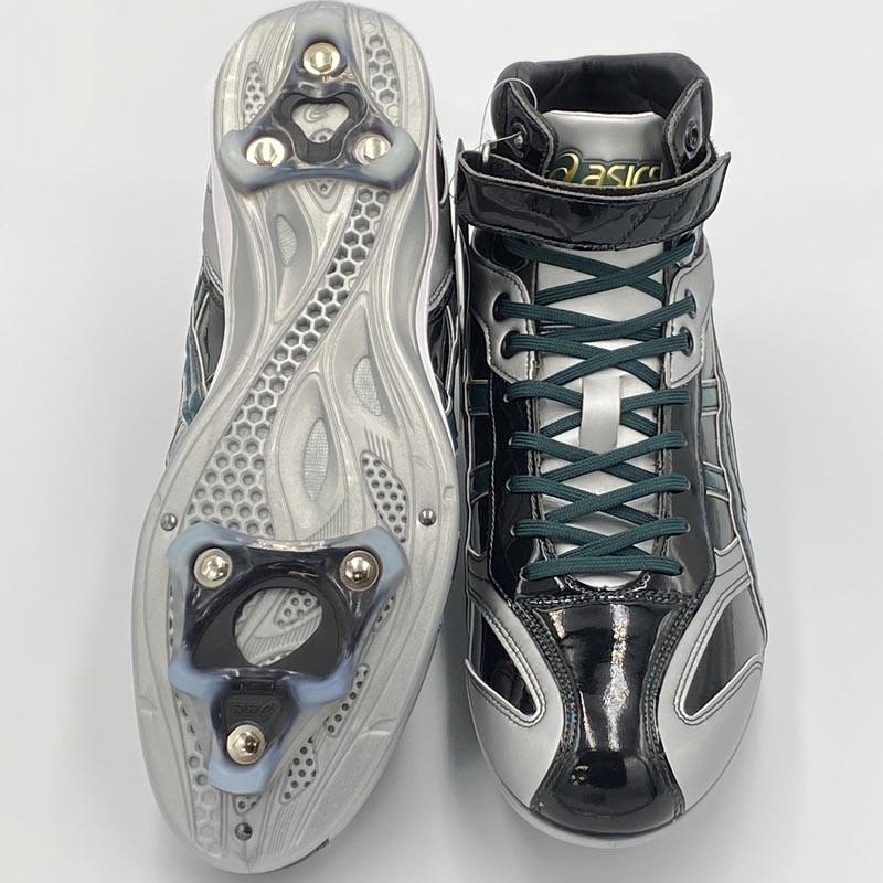 アシックス 野球　スパイク ハイカット 28㎝ アシックス 野球 スパイク ハイカット 28㎝ - メルカリ