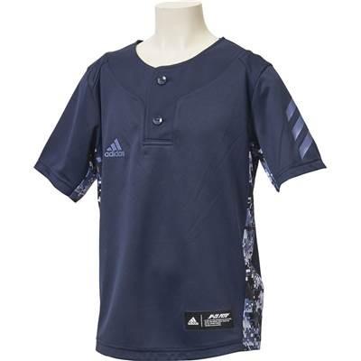 adidas（アディダス） 野球 5T 子供用 2ボタンプラクティスTシャツ