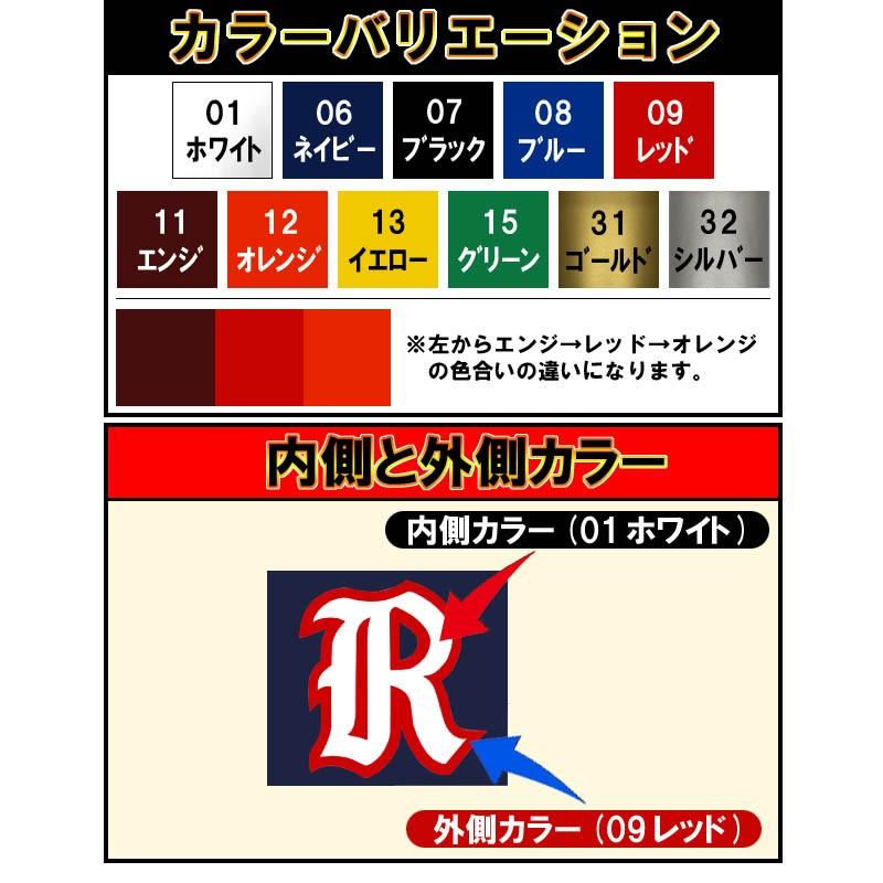 5枚セット〜 野球ヘルメット用加工シール(シールタイプ) : ライナー