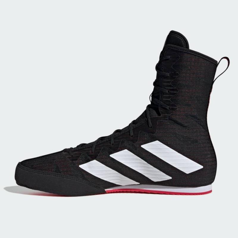 adidas boxhog2 ボクシングシューズハイカット ブラック★お値下げ中 adidas Box Hog Wide | ボクシングシューズ - adidas 格闘技用品