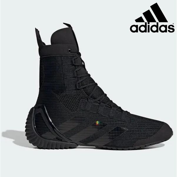 adidas ボクシングシューズ ブラック 韓国人気 [adidas] ボクサーホッグ ボクシングシューズ ブラック
