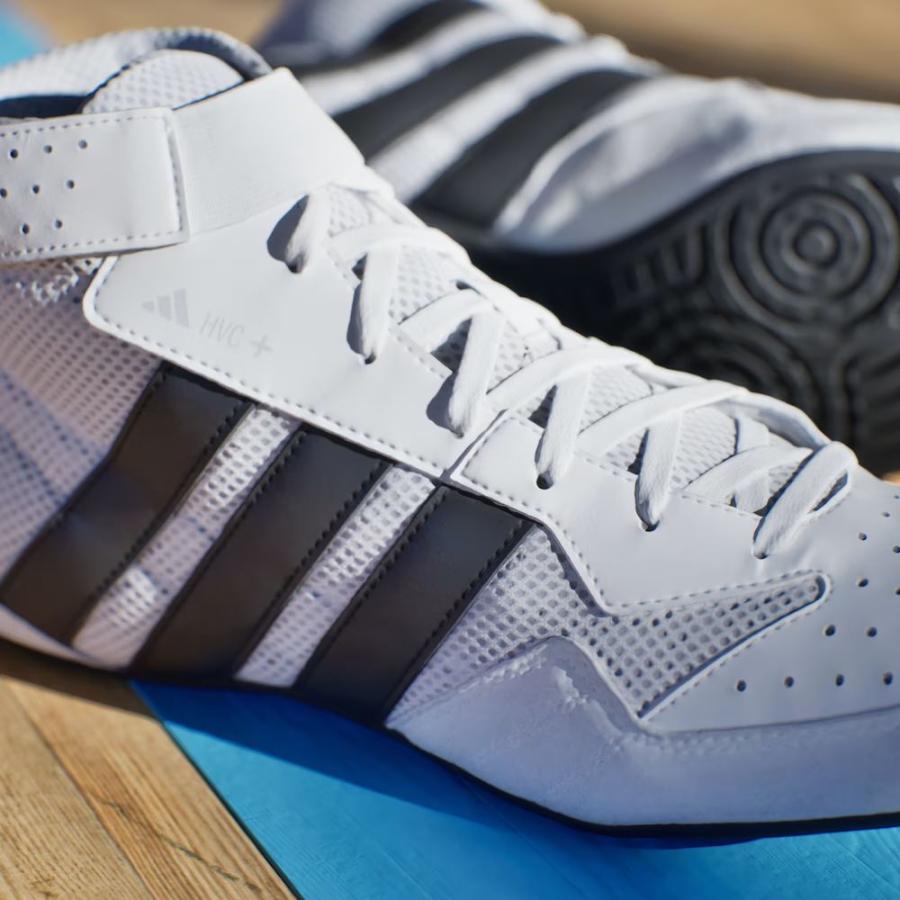 　23.0　アディダス　ボクシング　リングシューズ　レザー　ホワイト adidas 23.0 アディダス ボクシング リングシューズ レザー ホワイト