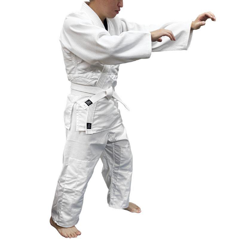 【サイズ交換送料無料】体育授業用 柔道着 上下白帯セット 授業におすすめ ライナースポーツオリジナル  LSJ20 |  | 08