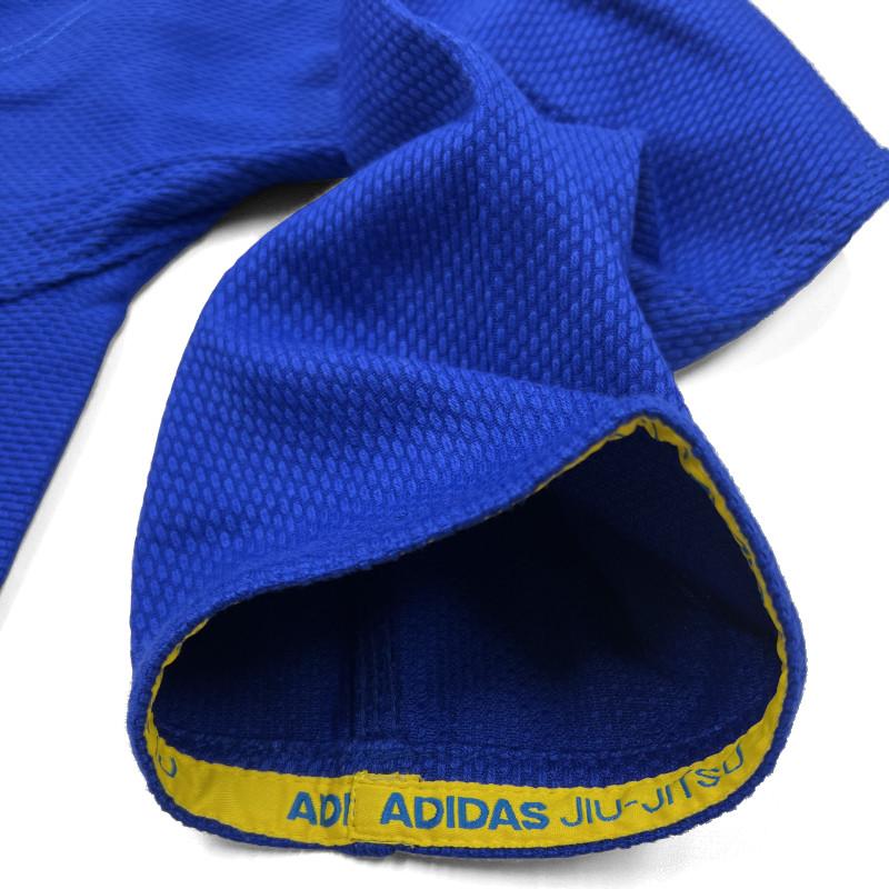 アディダス adidas 柔術着 上下セット 帯なし チャレンジ2.0 ブルー JAPANモデル ryu JJ350-20-BLUE_6
