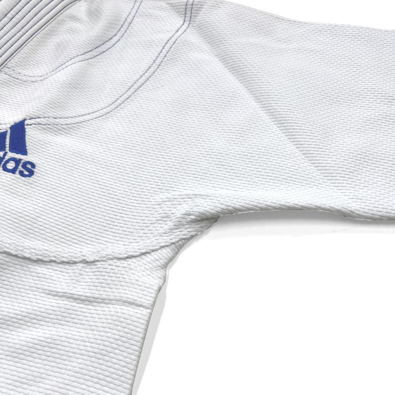 アディダス adidas 柔術着 上下セット 帯なし チャレンジ2.0 ホワイト JAPANモデル ryu JJ350-20-WHITE｜liner｜07