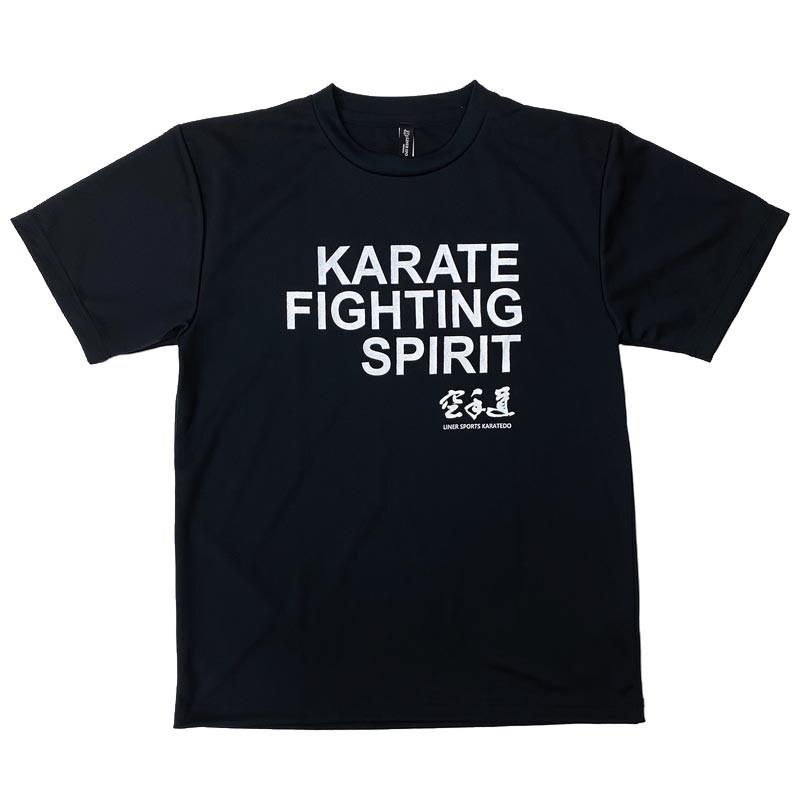1000円 空手 半袖 空手Ｔシャツ 『KARATE FIGHTING SPIRIT』(全胸) 正面プリント 空手道 丸首 ライナースポーツオリジナル JTS515 |  | 06