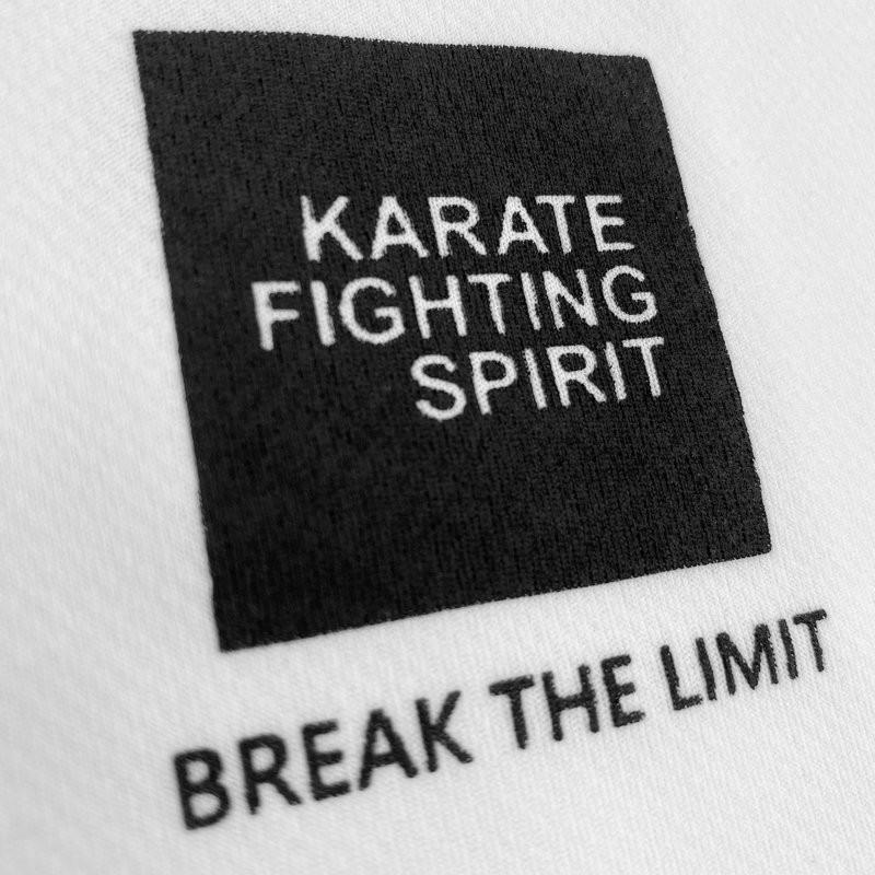 2個注文で送料無料 空手 半袖 空手Ｔシャツ 左胸にワンポイント 『KARATE FIGHTING SPIRIT』(左胸■ロゴ) 空手道 丸首 ライナースポーツオリジナル JTS516 |  | 05