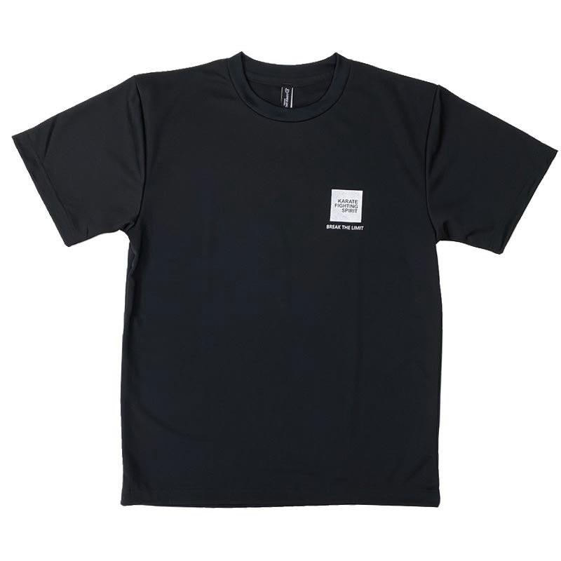 2個注文で送料無料 空手 半袖 空手Ｔシャツ 左胸にワンポイント 『KARATE FIGHTING SPIRIT』(左胸■ロゴ) 空手道 丸首 ライナースポーツオリジナル JTS516 |  | 06