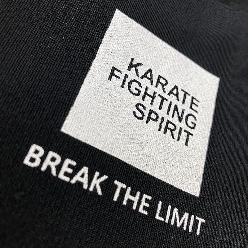 2個注文で送料無料 空手 半袖 空手Ｔシャツ 左胸にワンポイント 『KARATE FIGHTING SPIRIT』(左胸■ロゴ) 空手道 丸首 ライナースポーツオリジナル JTS516 |  | 07