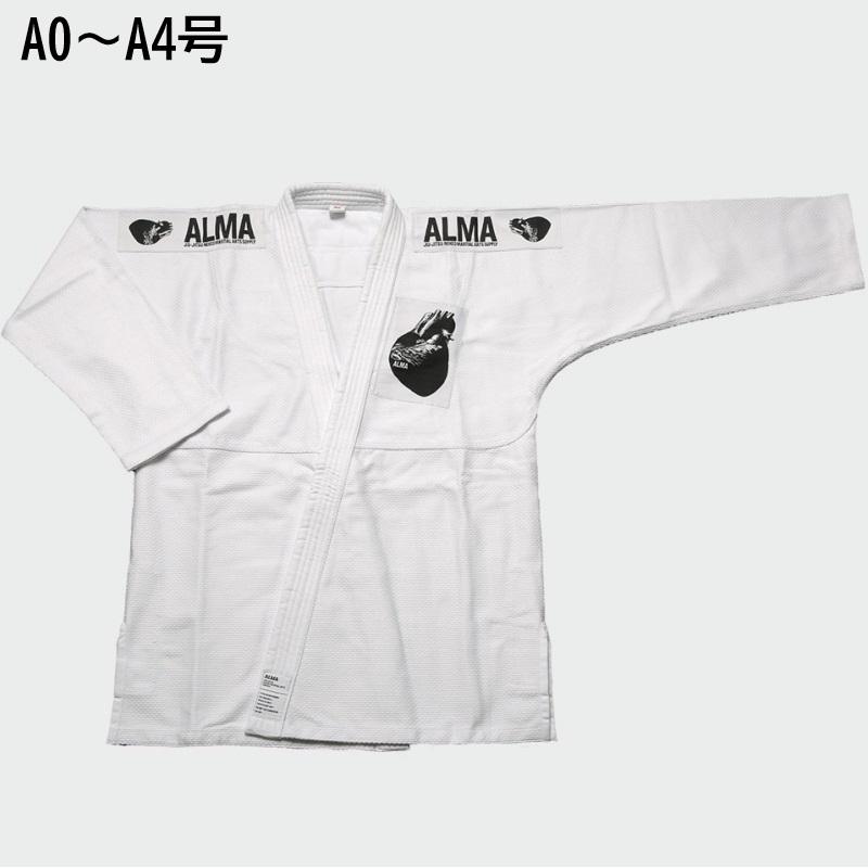 【A0〜A4号】ALMA アルマ 柔術 柔術着 白 ホワイト 海外製柔術着 上下セット 白帯付き 上下白帯セット 柔術衣 JU2-D |  | 14