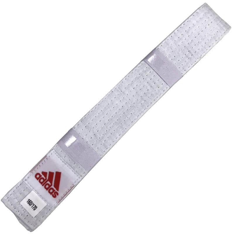 150cm 2号 adidas  柔道着 3本ライン 白帯付上下 綿100 新品 adidas - 150cm 2号 adidas 柔道着 3本ライン 白帯付上下 綿100
