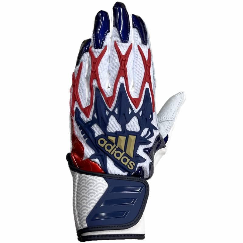 adidas（アディダス） 野球 バッティンググローブ 手袋 TOP2 両手用 羊