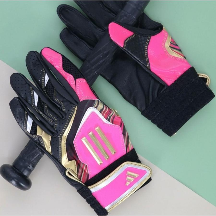 アディダス 野球 バッティンググローブ 手袋 TOP1 両手用 バッティンググラブ グローブ adidas LBG202 | adidas | 18