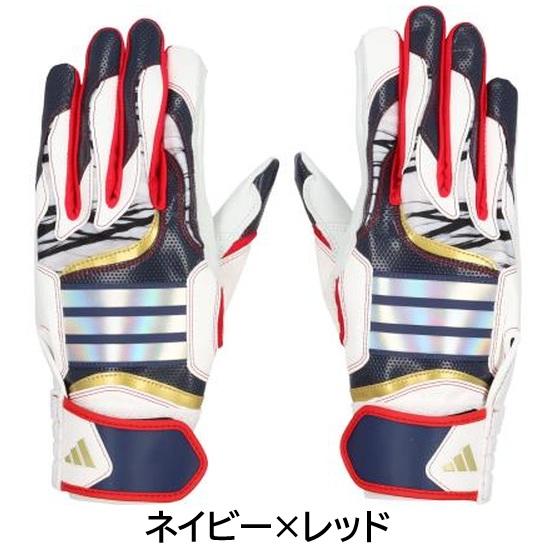 2026年新モデル アディダス 野球 バッティンググローブ 手袋  TOP1 両手用 ばって バッティング手袋 adidas LBG205 | adidas | 16