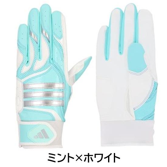 2026年新モデル アディダス 野球 バッティンググローブ 手袋  BASIC 両手用 ばって バッティング手袋 adidas ジュニア〜大人サイズ LBG405 | adidas | 10