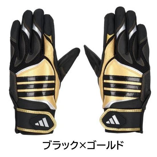 2026年新モデル アディダス 野球 バッティンググローブ 手袋  BASIC 両手用 ばって バッティング手袋 adidas ジュニア〜大人サイズ LBG405 | adidas | 12