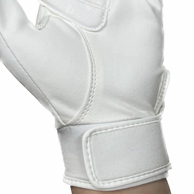 アディダス 野球 守備用手袋 左手用 インナーグローブ フィールディンググラブ 片手用 洗濯可 LBG601  白、黒は、高校野球ルール対応モデル | adidas | 04