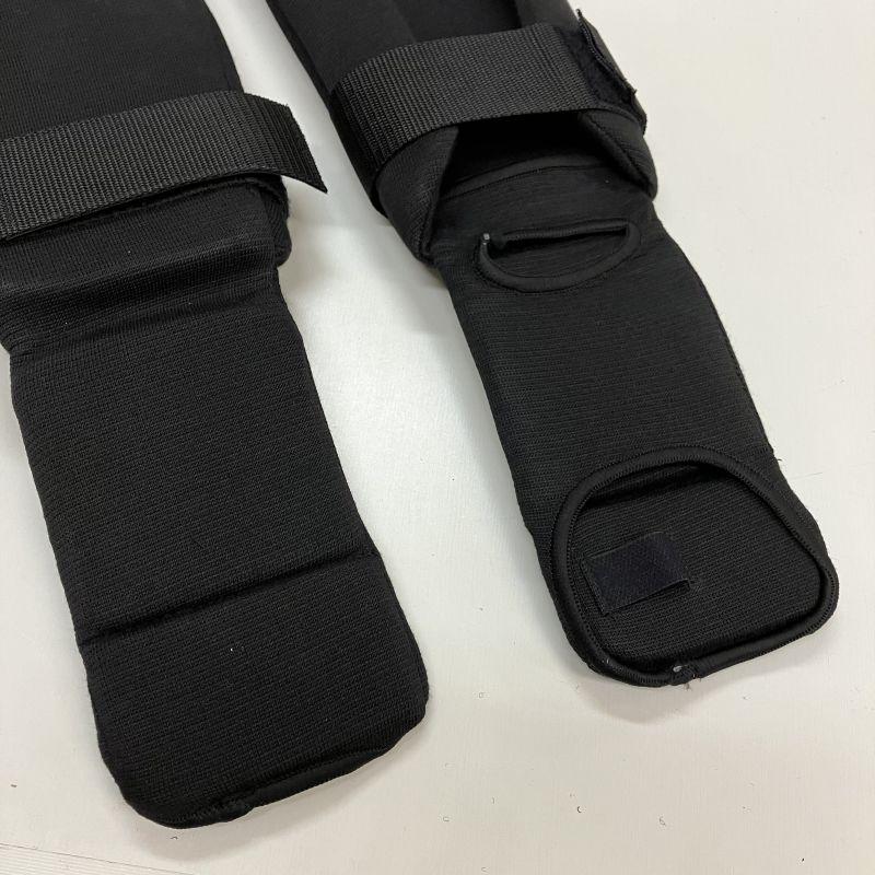 マーシャルワールド 空手 ベロクロレッグサポーター ウィングタイプ