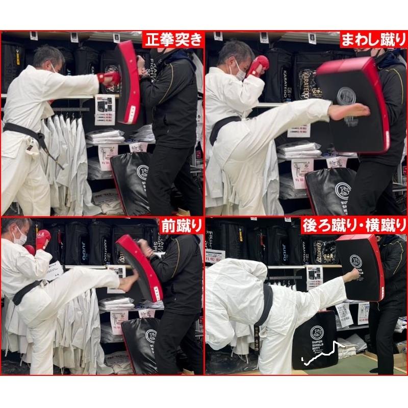 空手道 スーパーシールドミット ミディアム 1年保証 ライナースポーツオリジナル Mサイズ ビッグミット キックミット LSALI015【プレゼントラッピング不可】 |  | 02