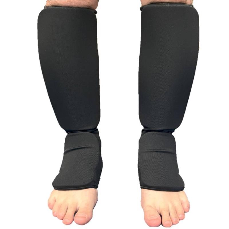 左右セット 空手 レッグサポーター ライナースポーツオリジナル 1年保証 無地 格闘技 脚 脛 すね 足 レッグガード キック ガード LSALI025 |  | 04