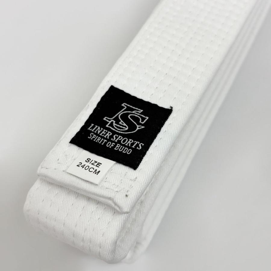 柔道 空手 白帯 帯幅約43mm前後 厚み約6mm 1年保証 ライナースポーツオリジナル LSALI032 |  | 01