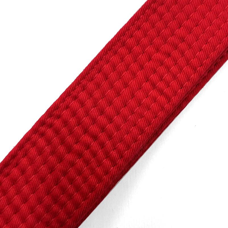 空手 試合用 赤帯 青帯 2本セット 空手道 帯幅約43mm前後 厚み約6mm