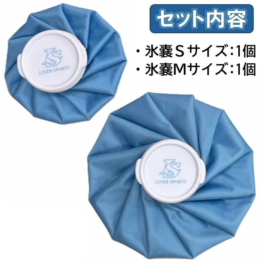 S・M2個セット アイシング 氷嚢 氷のう アイシングバッグ アイスバッグ