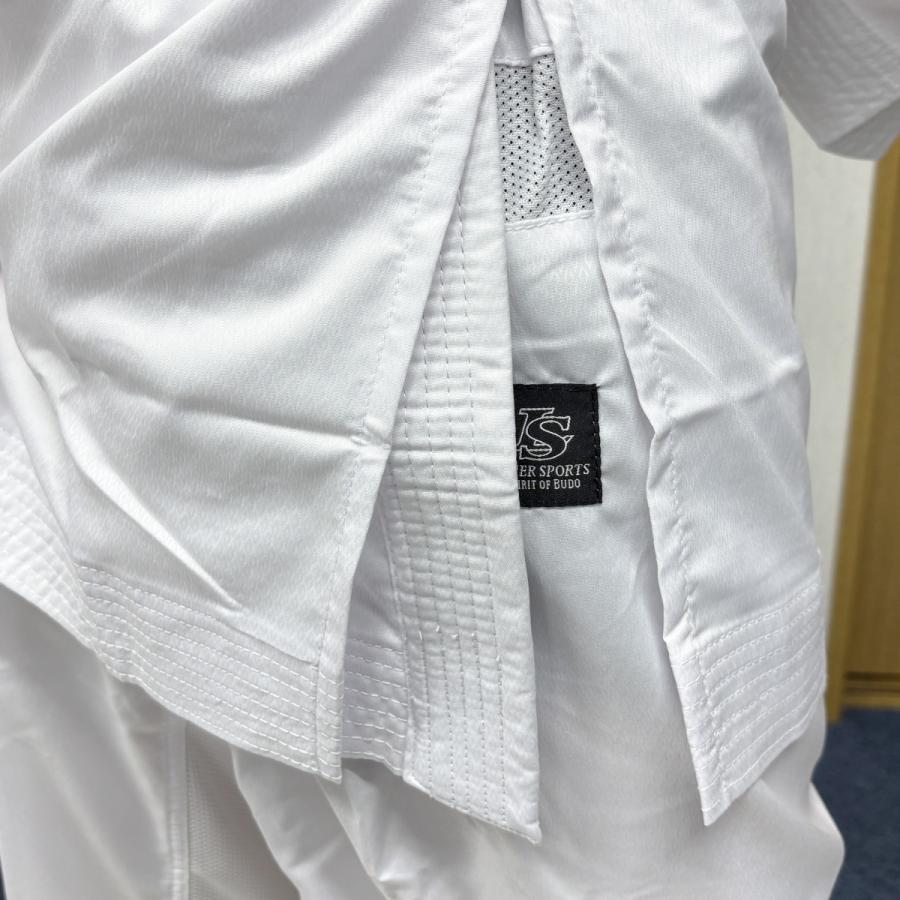 【サイズ交換送料無料】空手着 空手衣 上下セット 超軽量モデル メッシュ搭載 通気性が良い 1年保証 伝統派 ライナースポーツオリジナル LSALI060 |  | 10