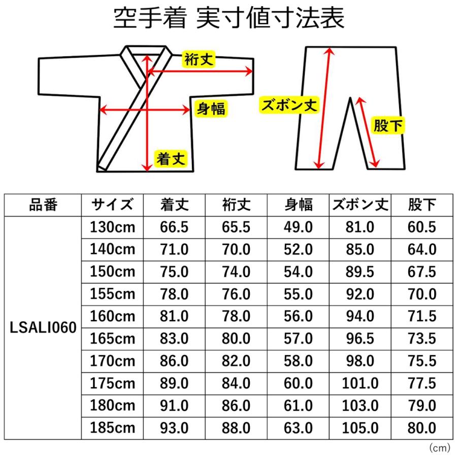 【サイズ交換送料無料】空手着 空手衣 上下セット 超軽量モデル メッシュ搭載 通気性が良い 1年保証 伝統派 ライナースポーツオリジナル LSALI060 |  | 01